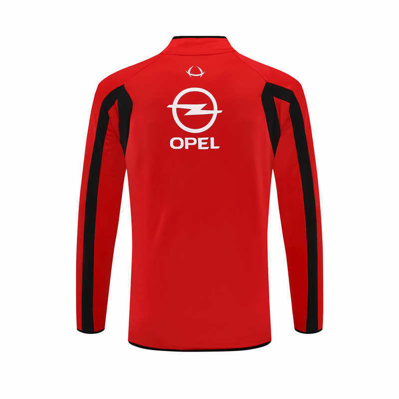0506 season A.C. Milan red Half pull training suit