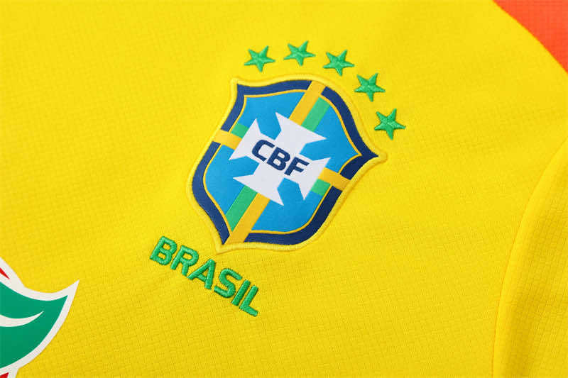 2526 season Brazil Training clothes suit Short sleeve Fan version