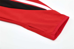 0304 season A.C. Milan red Half pull training suit