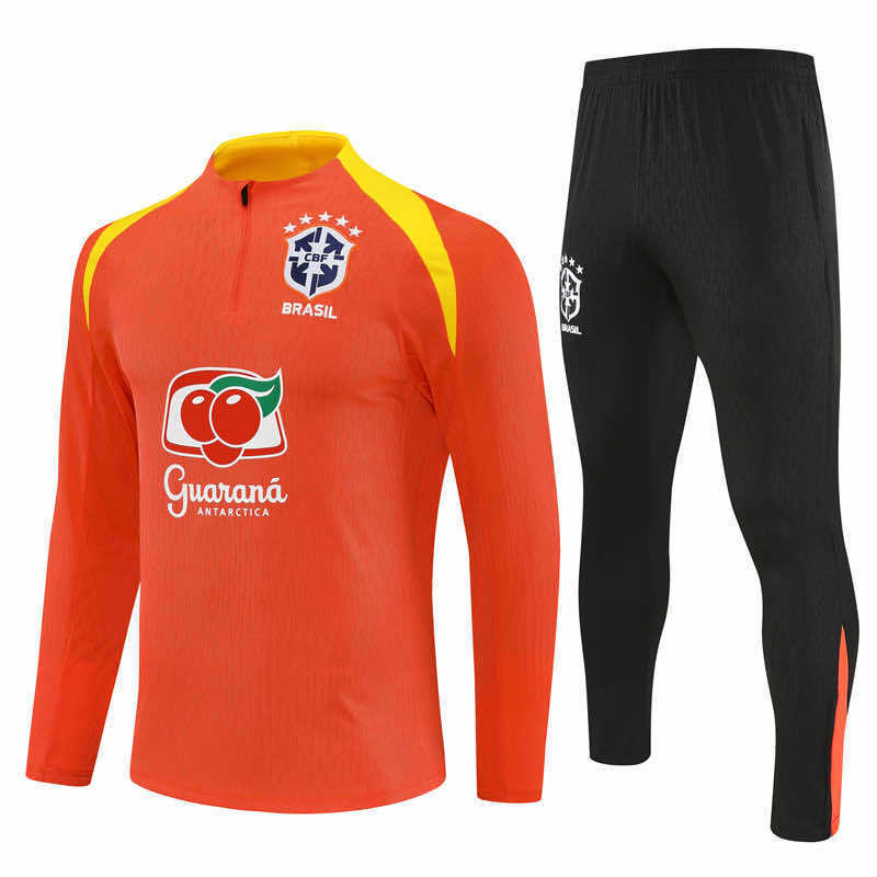 2526 season Brazil Half zip training suit set