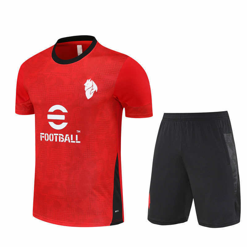 2526 season A.C. Milan Training clothes suit Short sleeve Fan version