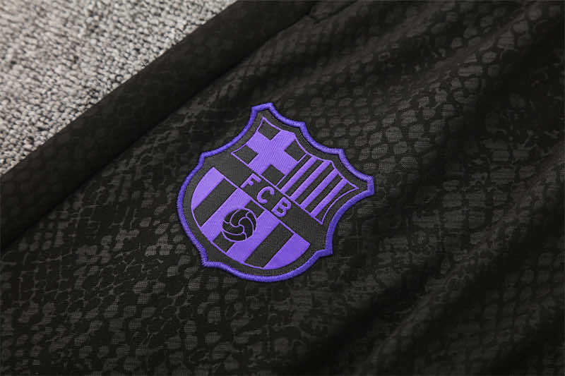 2526 season FC Barcelona / Barça Half zip training suit set