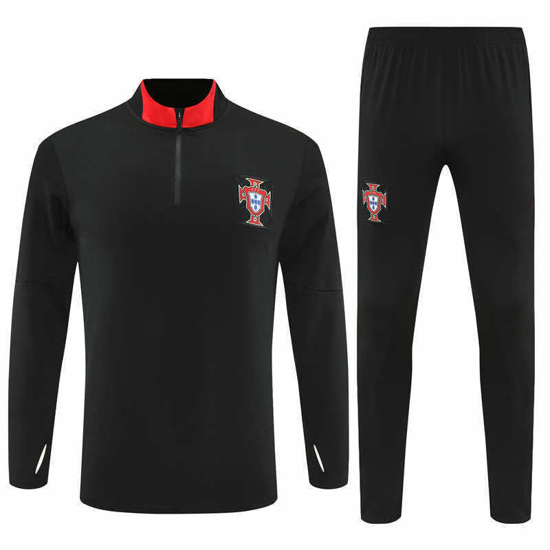 2526 season Portugal Half zip training suit set