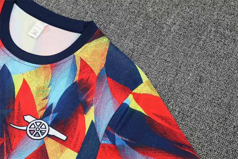 2526 season Arsenal F.C. Training clothes suit Short sleeve Fan version