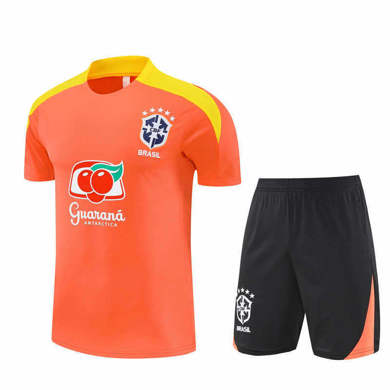 2526 season Brazil Training clothes suit Short sleeve Fan version