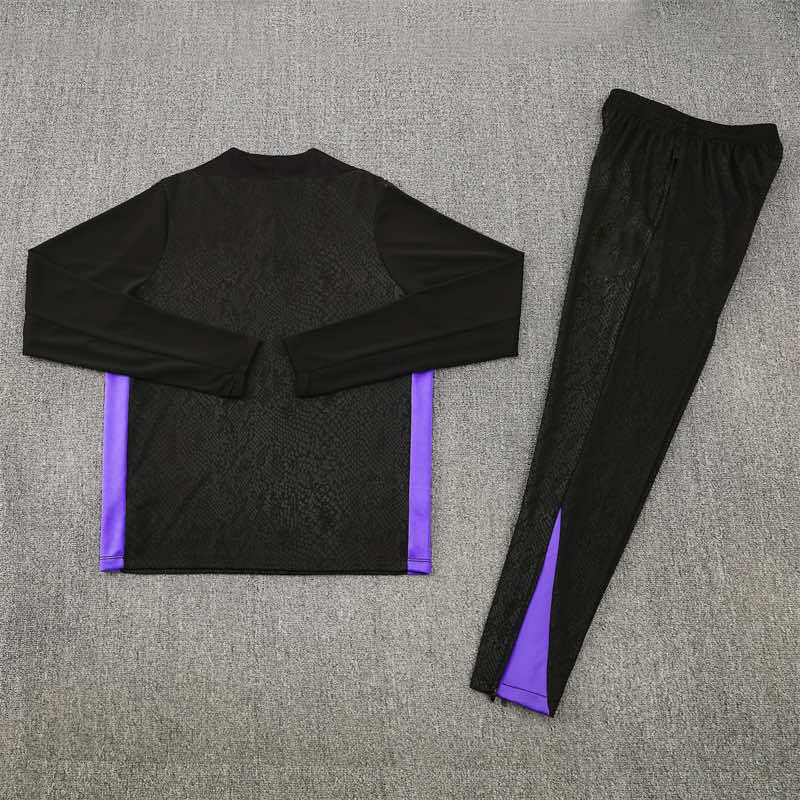 2526 season FC Barcelona / Barça Half zip training suit set