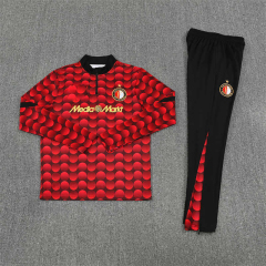 2526 season Feyenoord Rotterdam Half zip training suit set
