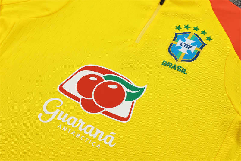 2526 season Brazil Half zip training suit set