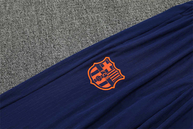 2526 season FC Barcelona / Barça Half zip training suit set