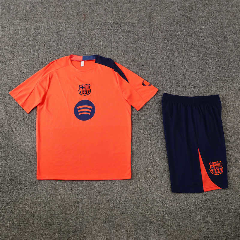 2526 season FC Barcelona / Barça Training clothes suit Short sleeve Fan version