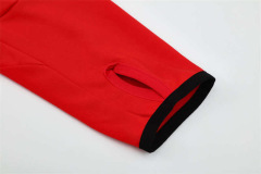 0506 season A.C. Milan red Half pull training suit