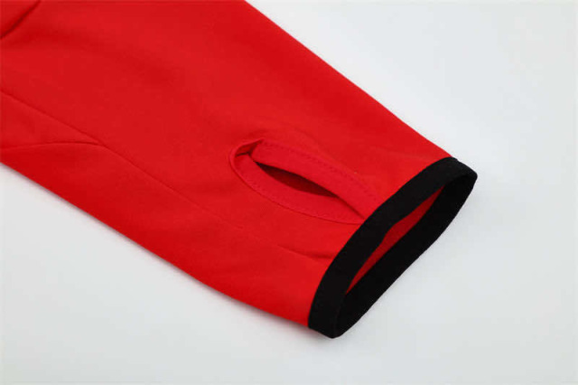 0506 season A.C. Milan red Half pull training suit