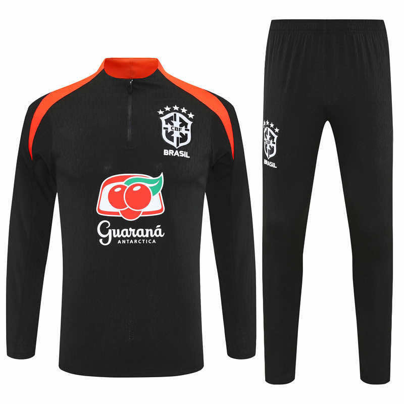 2526 season Brazil Half zip training suit set
