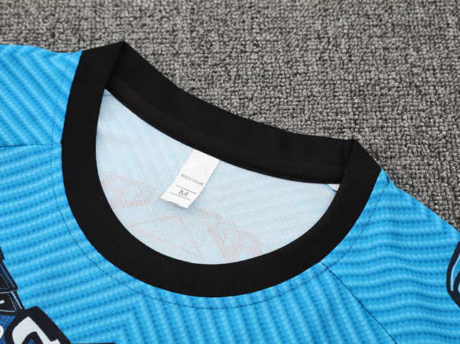 2526 season S.S.C. Napoli Training clothes suit Short sleeve Fan version