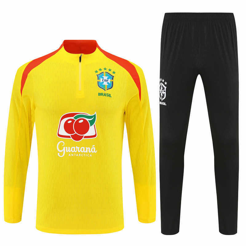 2526 season Brazil Half zip training suit set