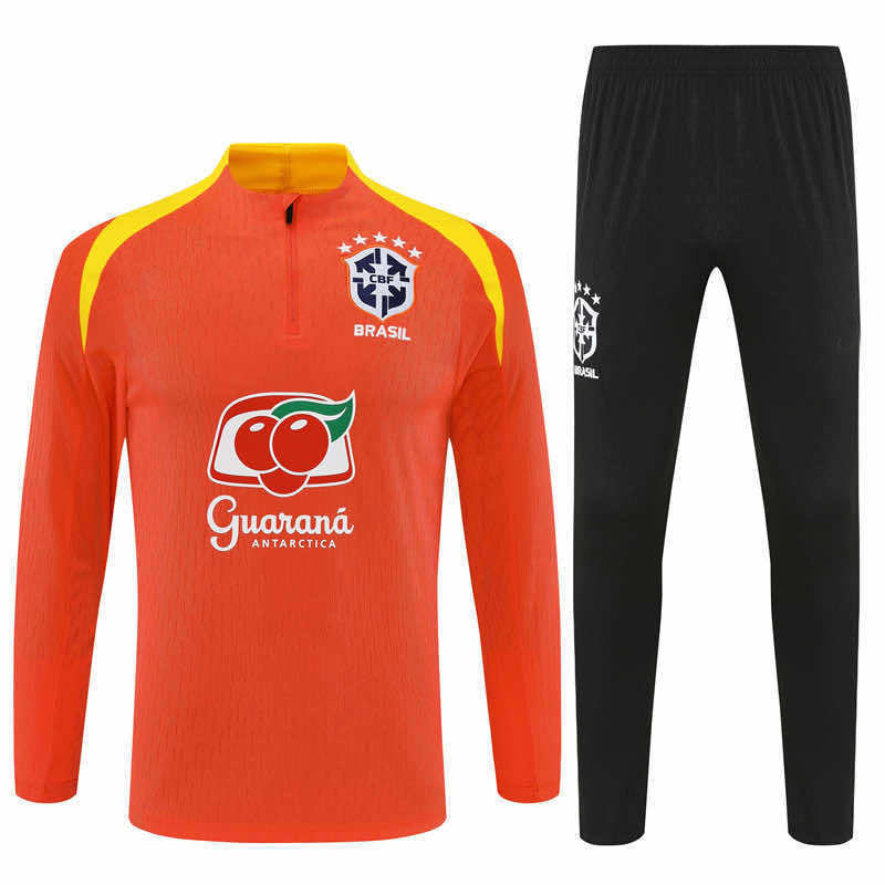 2526 season Brazil Half zip training suit set