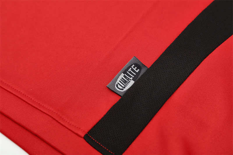 0304 season A.C. Milan red Half pull training suit