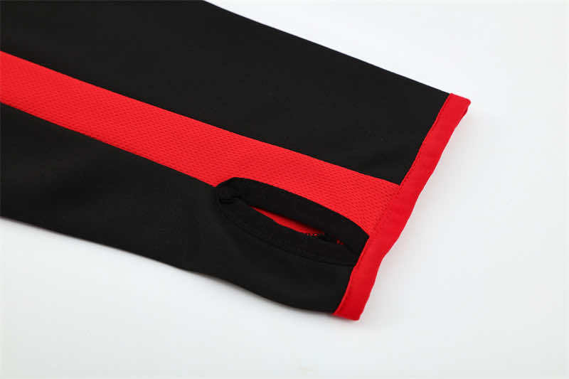 0506 season A.C. Milan black Half pull training suit
