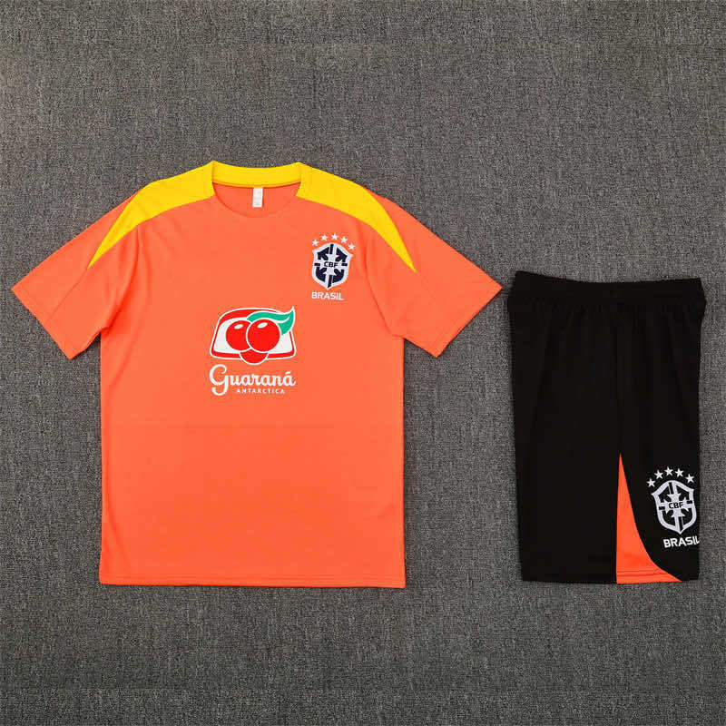 2526 season Brazil Training clothes suit Short sleeve Fan version