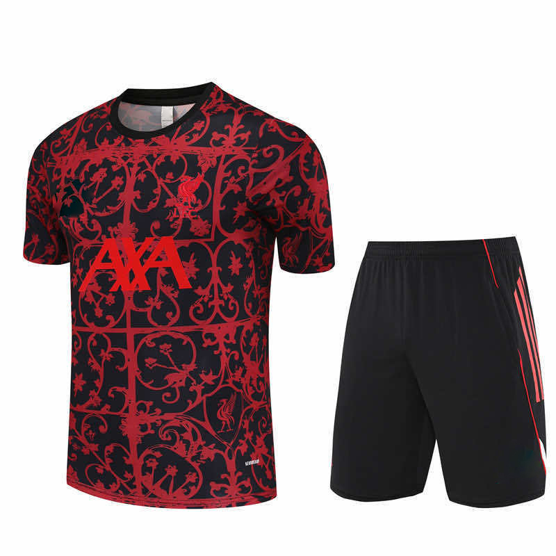 2526 season Liverpool F.C. Training clothes suit Short sleeve Fan version