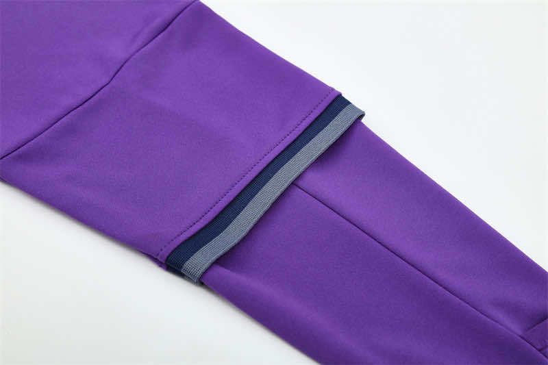 1617 season Real Madrid CF Purple Half pull training suit