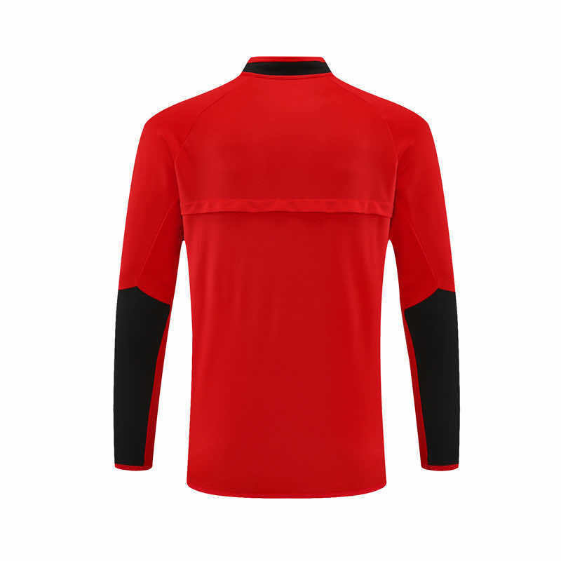 0203 season Manchester United F.C. red Half pull training suit