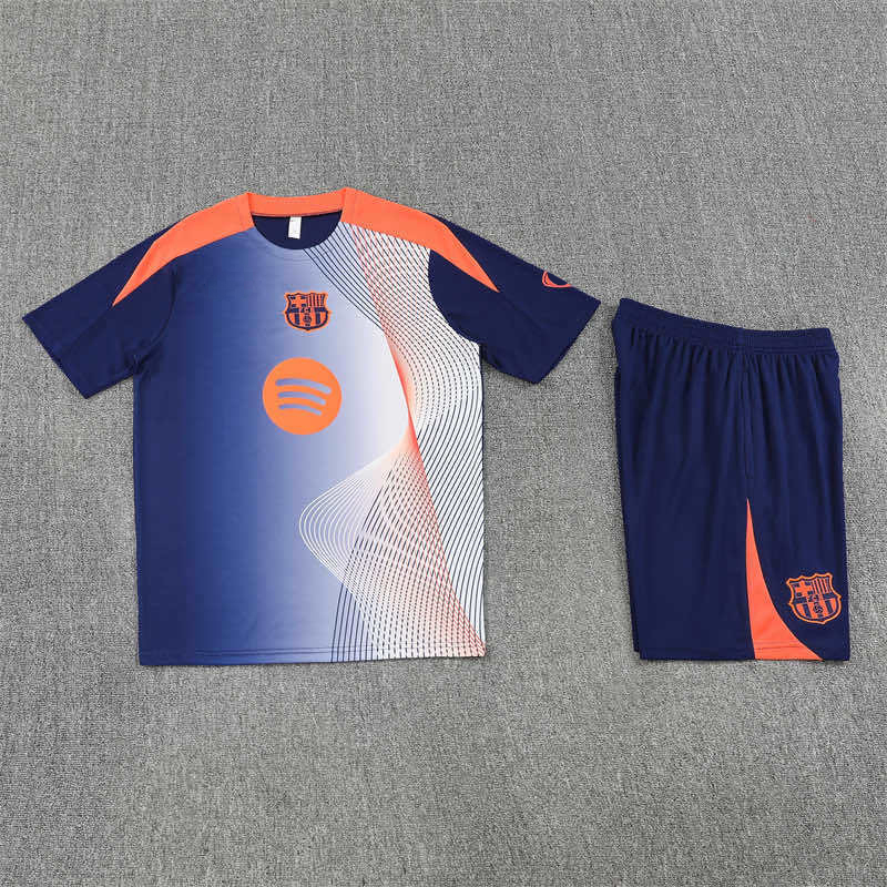 2526 season FC Barcelona / Barça Training clothes suit Short sleeve Fan version