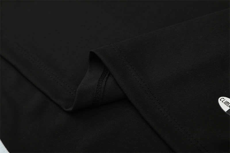 0405 season Real Madrid CF black Half pull training suit