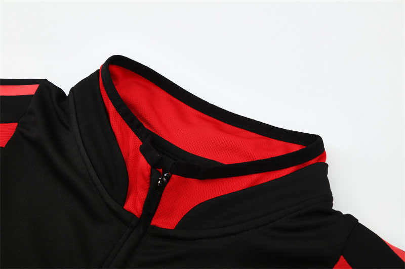 0405 season A.C. Milan black Half pull training suit