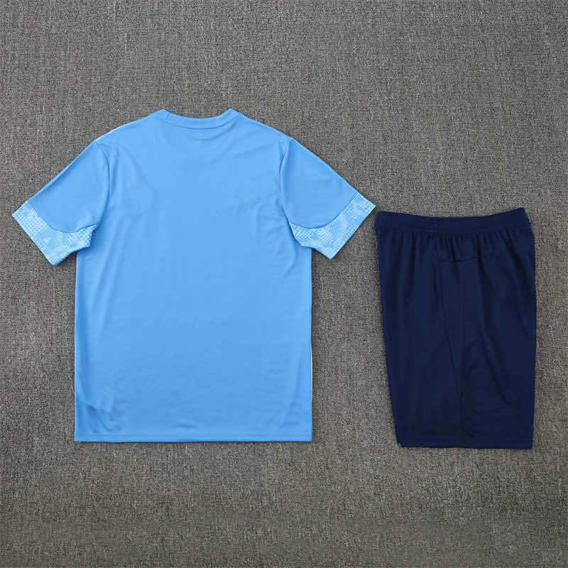 2526 season Manchester City F.C. Training clothes suit Short sleeve Fan version