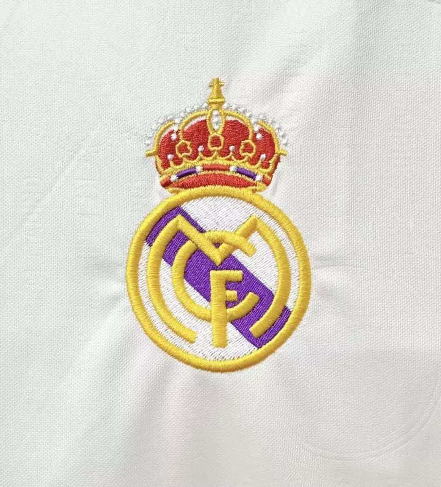 9697 season Real Madrid Home retro Fan version