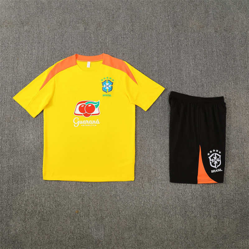 2526 season Brazil Training clothes suit Short sleeve Fan version