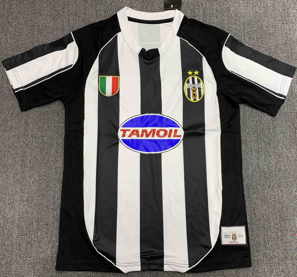0203 season Juventus Home retro Fan version