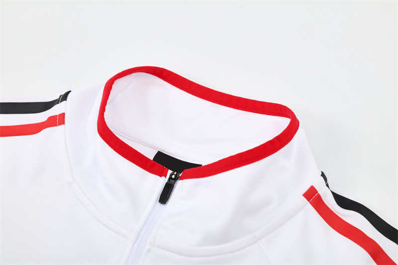 0506 season A.C. Milan white Half pull training suit