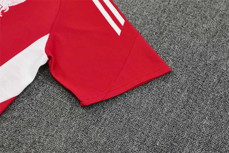 2526 season Liverpool F.C. Training clothes suit Short sleeve Fan version