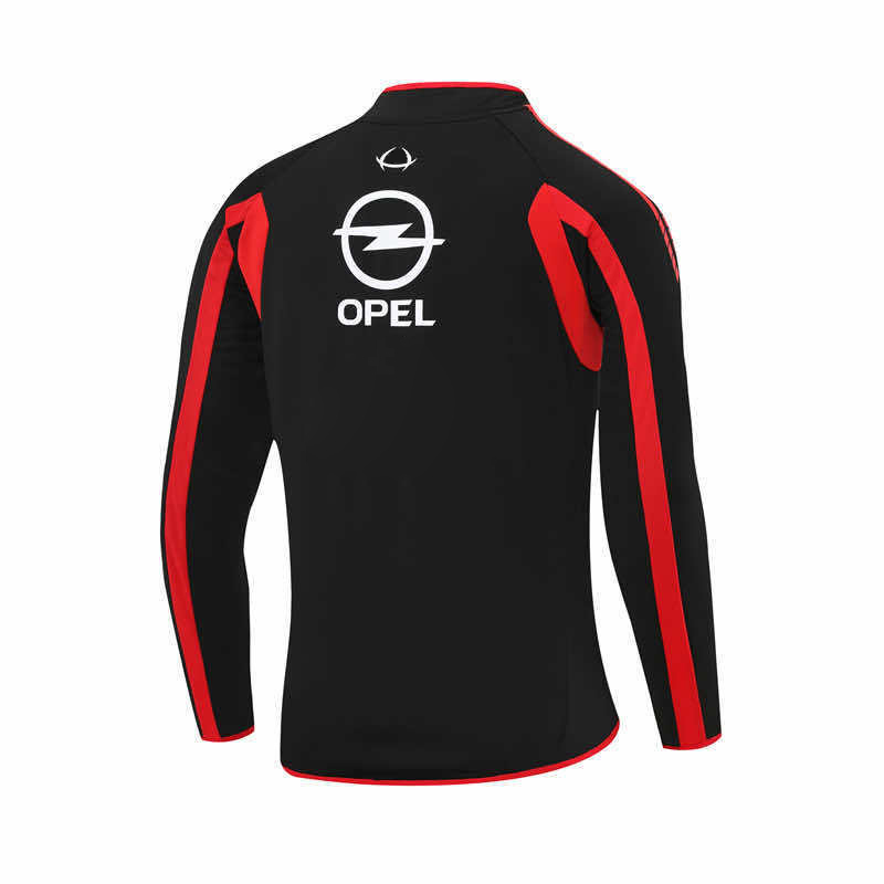 0506 season A.C. Milan black Half pull training suit