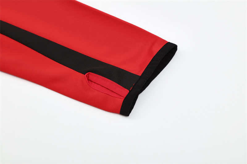 0506 season A.C. Milan red Half pull training suit