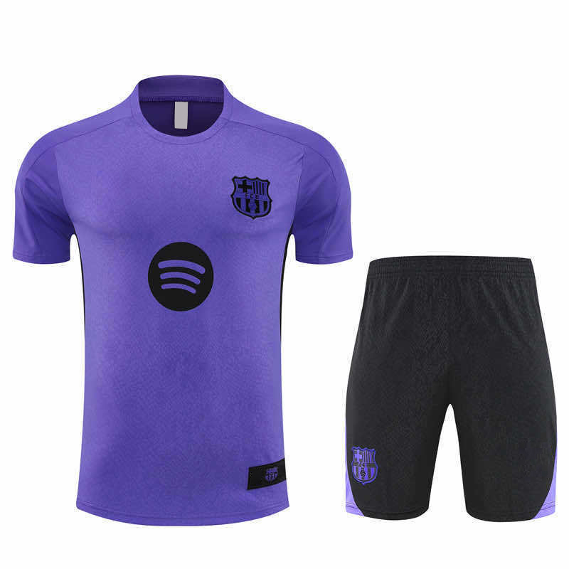 2526 season FC Barcelona / Barça Training clothes suit Short sleeve Fan version