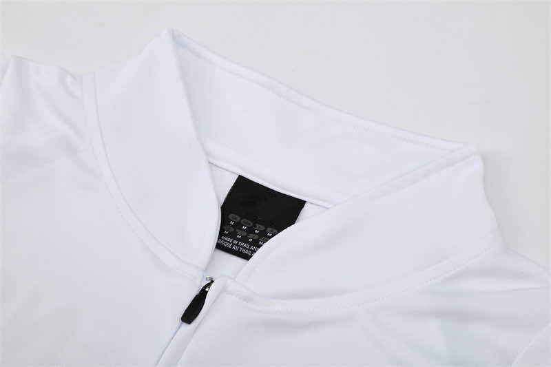 0304 season Real Madrid CF white Half pull training suit