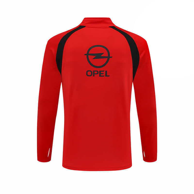 0304 season A.C. Milan red Half pull training suit