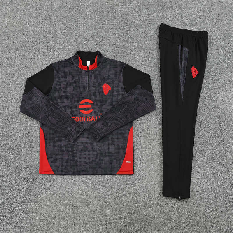 2526 season A.C. Milan Half zip training suit set
