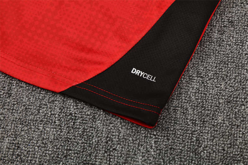 2526 season A.C. Milan Training clothes suit Short sleeve Fan version