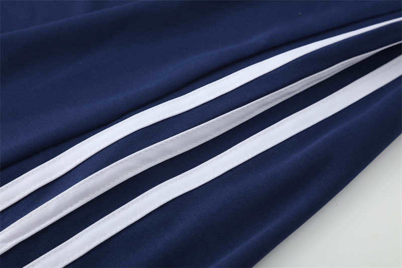1617 season Real Madrid CF royal blue Half pull training suit