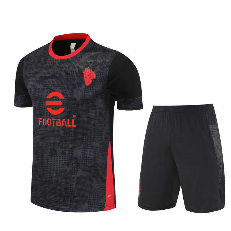 2526 season A.C. Milan Training clothes suit Short sleeve Fan version