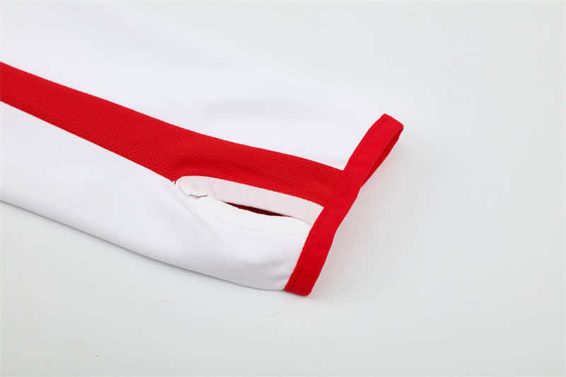 0506 season A.C. Milan white Half pull training suit