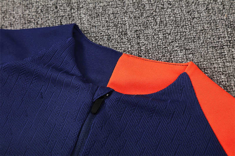 2526 season FC Barcelona / Barça Half zip training suit set