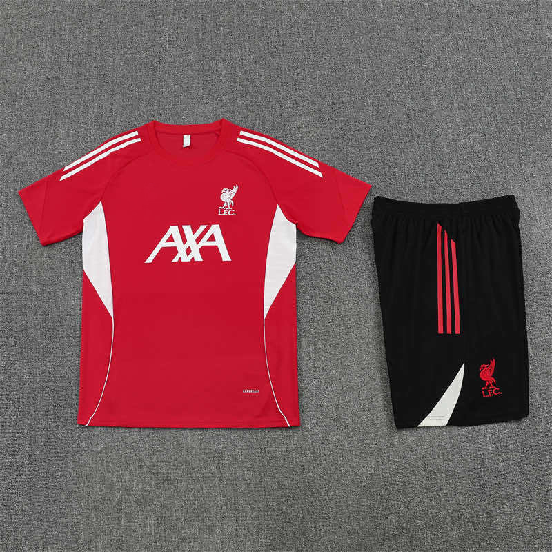 2526 season Liverpool F.C. Training clothes suit Short sleeve Fan version