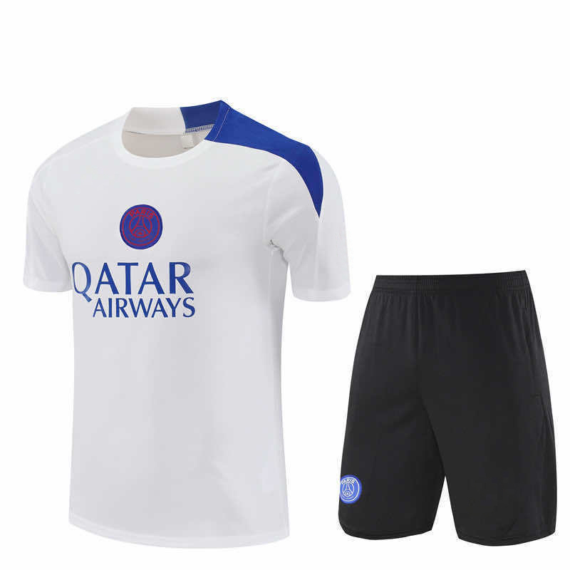 2526 season Paris Saint-Germain F.C. Training clothes suit Short sleeve Fan version
