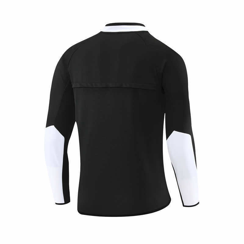0203 season Manchester United F.C. black Half pull training suit
