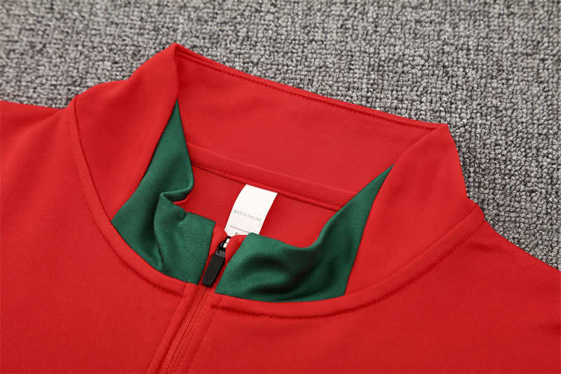 2526 season Portugal Half zip training suit set